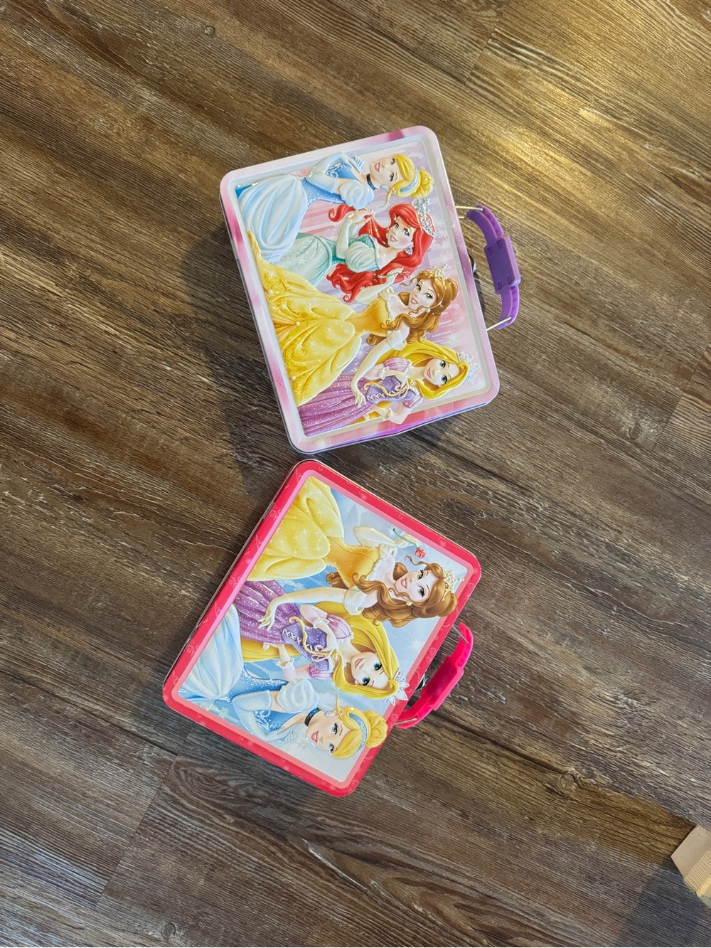 Disney Princess lunch box set of 2- new